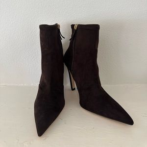 Chocolate Suede Booty